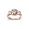 Cocktailring – brown diamond