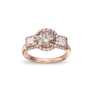 Cocktailring – brown diamond