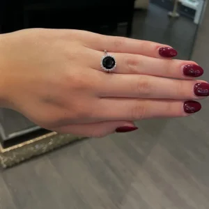 Cocktailring Onyx