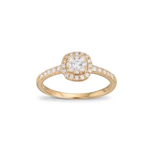 0,51 ct. diamantring
