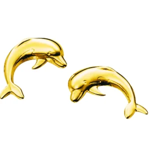 Delfin ørepynt