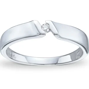 Design diamantring 0,04ct.