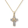 Diamant kors 0,12 ct