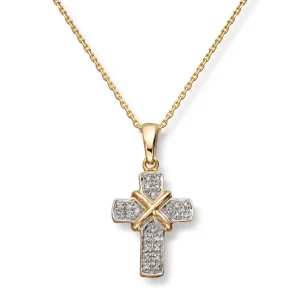 Diamant kors 0,12 ct