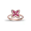 Diamant- og rubin ring – One of a kind