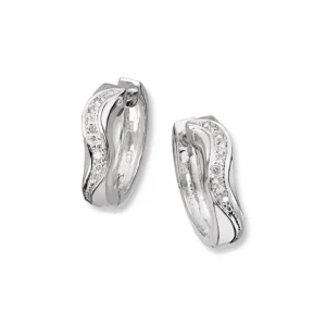Diamant øreringer 0,10 ct