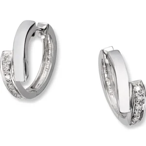 Diamant øreringer 0,15 ct