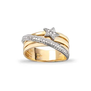 Diamant ring 0,17 ct