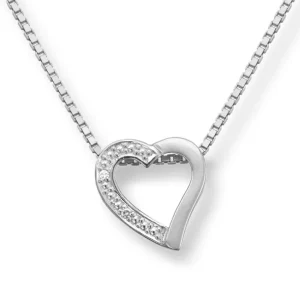 Diamanthjerte 0,01 ct.