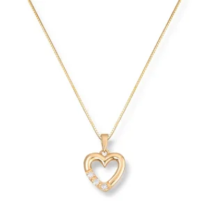 Diamanthjerte 0,06ct