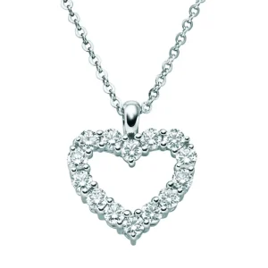 Diamanthjerte 0,52ct tw-si
