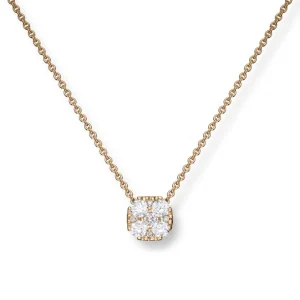 Diamantkjede 0,38 ct.