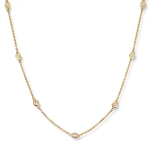 Diamantkjede 0,20ct.