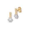 Diamantørepynt sammensatt 0,32ct