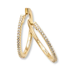 Diamantøreringer 0,35 ct.