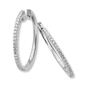 Diamantøreringer 0,50 ct.