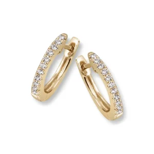 Diamantøreringer 0,10 ct.