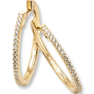 Diamantøreringer 0,35 ct.