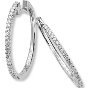 Diamantøreringer 0,50 ct.