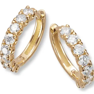 Diamantøreringer 1,00 ct.