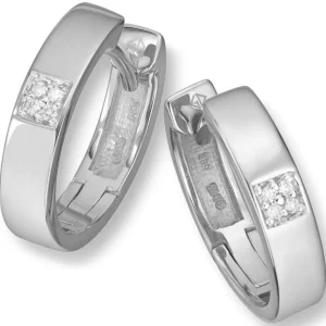 Diamantøreringer 0,03 ct.
