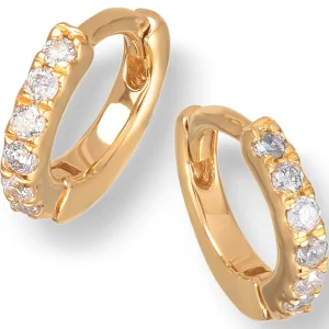 Diamantøreringer 0,06 ct.