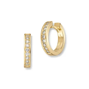 Diamantøreringer 0,50ct.