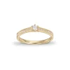 Diamantring 0,16 ct.