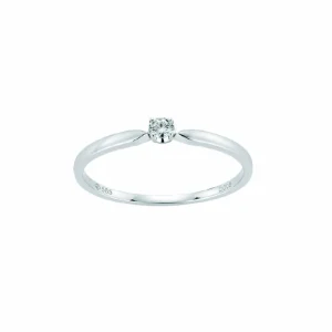 Diamantring 0,08 ct.