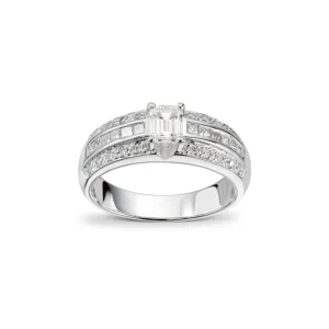 Diamantring 1,07 ct.