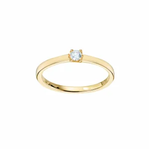 Diamantring 0,11 ct.
