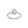 Diamantring 0,54 ct.