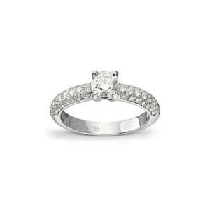 Diamantring 0,98 ct.