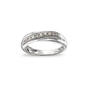 Diamantring 0,10 ct