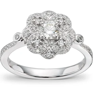 Diamantring 0,88 ct.