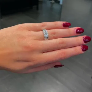 Diamantring 1,07 ct.