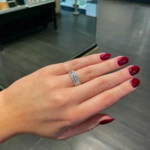 Diamantring 0,50 ct.