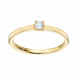 Diamantring 0,11 ct.