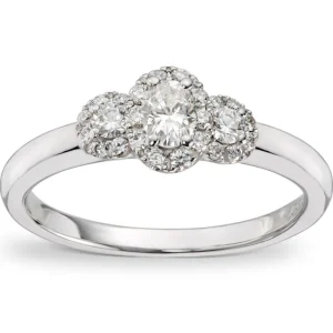 Diamantring 0,55 ct.