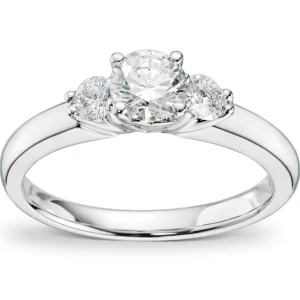 Diamantring 0,90 ct.