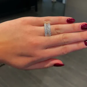 Diamantring 2,96 ct.