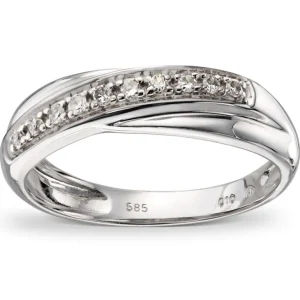 Diamantring 0,10 ct