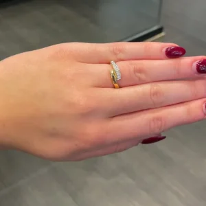 Diamantring 0,15 ct.
