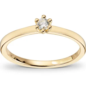 Diamantring 0,07 ct.