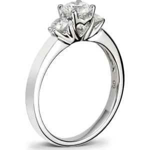 Diamantring 0,90 ct.