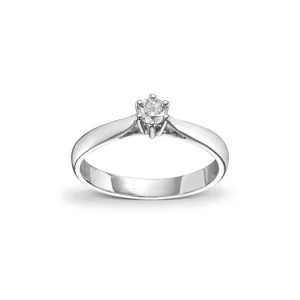 Diamantring 0,25 ct. River-Si