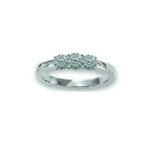 Diamantring 0,42ct.