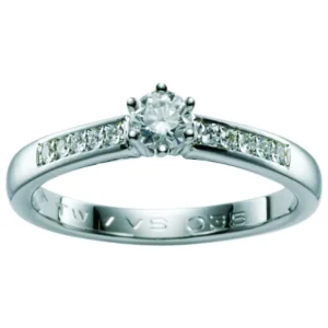 Diamantring 0,35ct.