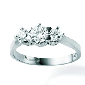 Diamantring 0,75ct.