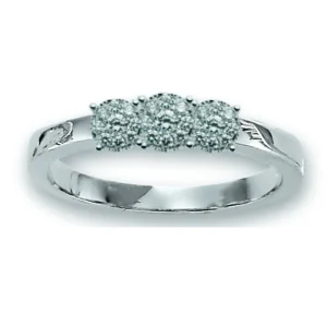 Diamantring 0,42ct.
